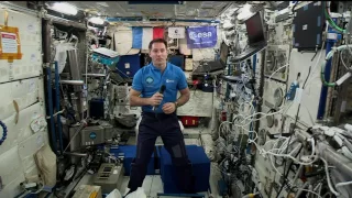 Space Station Crew Member Discusses Life in Space with French Media