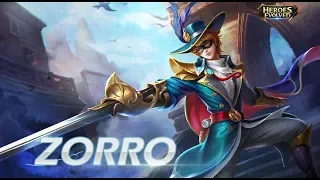 Heroes Evolved Solo Ranked Zorro Gameplay.