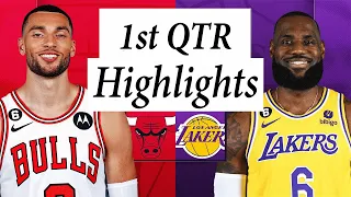 Los Angeles Lakers vs. Chicago Bulls Full Highlights 1st QTR | Mar 26 | 2022 NBA Season