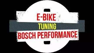 E-Bike Tuning Bosch Performance, ganz leicht selbst gemacht? 0 Euro?