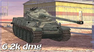 AMX 50 100 • 3 frags • 6.2k dmg • WoT Blitz