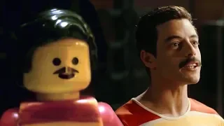 Bohemian Rhapsody Trailer in LEGO - Side by Side Comparison