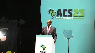 President Ruto officially opens the Africa Climate Summit