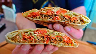 MASTER How to Make the Taco Bell Crunchwrap Supreme For 50% LESS