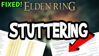 Fix Elden Ring FPS Drops & Stutters (100% FIX)