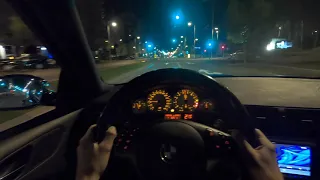 (POV) First drive on my M3 e 46 drifting on public roads!!