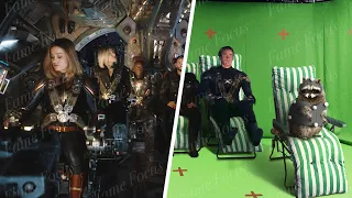 Avengers Endgame Without the VFX - Part 2 [DNEG VFX Breakdown]