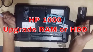 HOW TO: HP 1000 - Upgrade RAM or HDD