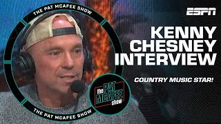 Country music star Kenny Chesney's love for football, Peyton stories & new tour | Pat McAfee Show