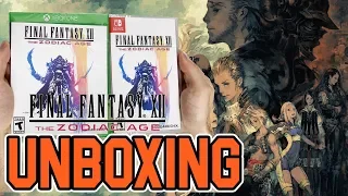 Final Fantasy XII The Zodiac Age (Xbox One/Switch) Unboxing!!