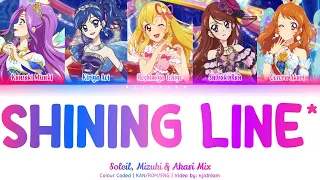 SHINING LINE* -  Soleil, Mizuki & Akari Mix - Colour Coded (KAN/ROM/ENG )