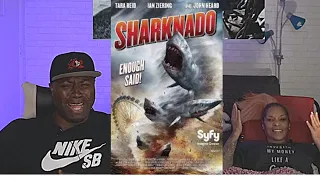 FIRST TIME WATCHING, NEVER AGAIN: Sharknado (2013) || REACTION! SO STUPID!