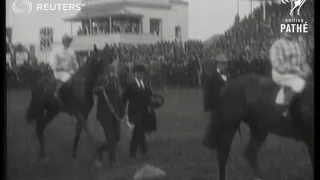 SPORT / POLITICS: Derby 1913 / Suffragette killed (1913)