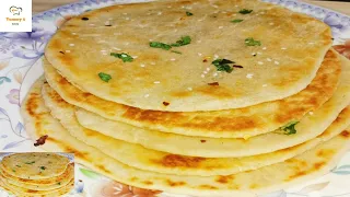 15 minutes Naan Recipe with out Yeast ,curd, Egg and oven|Easy Naan recipe |Soft flatbread