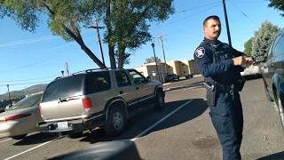 Elko, Nevada Cop Watch.     Does this cop violate the 4th?
