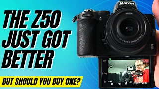 Nikon Z50: big update from Nikon - but should you buy one in 2023?