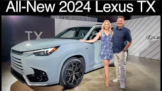 All- New 2024 Lexus TX first look. The Lexus Grand Highlander