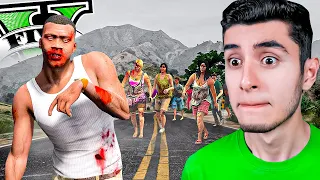 SOBREVIVIENDO 100 DÍAS como ZOMBIE en GTA 5! 🧟‍♂️👀(PELÍCULA)