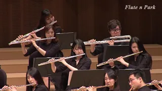 [Flute n Park] J.  Pachelbel   'Canon'  Aulos Flute Orchestra