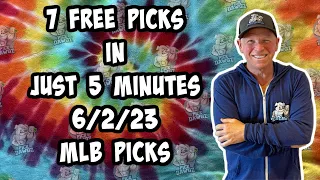 MLB Best Bets for Today Picks & Predictions Friday 6/2/23 | 7 Picks in 5 Minutes