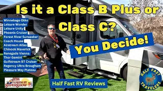 We Toured 20 Class B Plus RVs.  Which one is your favorite?