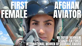 First Female Afghan Pilot, Flying with the Blue Angels, Avoiding Assassinations - Niloofar Rahmani