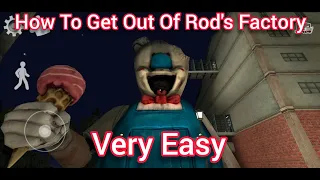 Ice Scream 4 How To Get Out Of Rod's Factory Very Easy