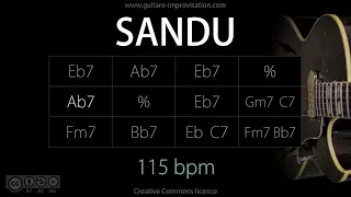 Sandu (Jazz/Swing feel) 115 bpm : Backing Track