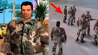 How To Join The Army in GTA Vice City? GTAVC Secrets, Cheats & Myths