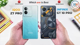 iQOO Z7 Pro Vs Infinix GT 10 Pro | Full Comparison ⚡ Which one is Best?