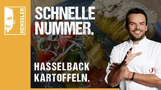 Schnelles Hasselback Kartoffeln Rezept von Steffen Henssler