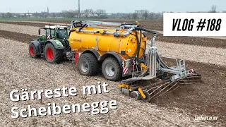 Vlog #188 Gärreste wieder mit Scheibenegge? Vorbereitung Sonderkulturen!