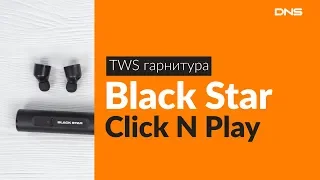 Распаковка TWS гарнитуры Black Star Click N Play / Unboxing Black Star Click N Play