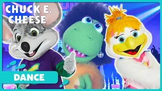 Disco Dancing Dinosaur Party | Dance with Chuck E. Step-by-Step Tutorial and Dance