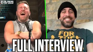 Pat McAfee & Aaron Rodgers Talk GOAT Convos, College Loans, And Owning A Sports Team