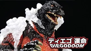 S.H.MonsterArts Godzilla (1995) (ゴジラ 1995) Ultimate Burning Version Review