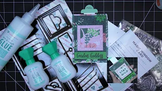 Diamond Press "Magic Window Interactive" Stamps and Dies Tutorial ft. DP's New Multi-purpose Glue!