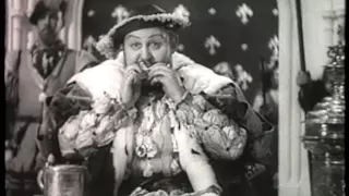 Charles Laughton as King Henry VIII - Chicken Eating Scene