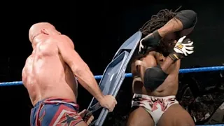 Kurt Angle vs. Booker T & Sharmell - Smackdown 06/02/2005 [Part 2]