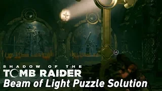 Shadow of the Tomb Raider: Beam of Light Jesus Puzzle Solution