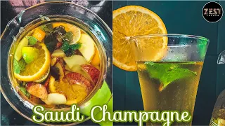സൗദിക്കാരുടെ സ്വന്തം Saudi Champagne | Summer Drink | Foodie Sha Recipe | Saudi Champagne #shorts