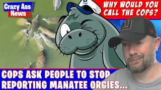 Cops ask people to stop reporting manatee orgies... 🤣🤣🤣