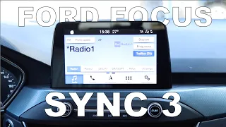 Ford Focus Active - Focus Infotainment Sync 3 [TUTORIAL] (ENG SUBS)