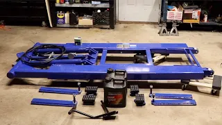 Mustie1| Harbor Freight 6000 Lb. Capacity Scissor Lift Assembly | Central Hydraulics Car Lift Review