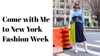 COME TO NEW YORK FASHION WEEK 2020 WITH ME | MONROE STEELE