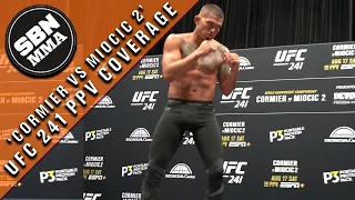 UFC 241 | Open Workouts | Nate Diaz and Anthony Pettis | Highlights