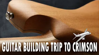 Building a guitar at Crimson guitars 5 day course – Guitar build full video