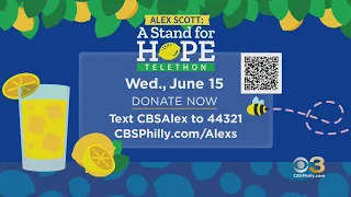 16th Annual  Alex Scott: A Stand For Hope Telethon Is Wednesday