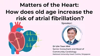 Health Talk: Matters of the Heart: How does old age increase the risk of atrial fibrillation?