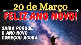 🥰Equinócio Dia 20 de Março Feliz Ano Novo!!!